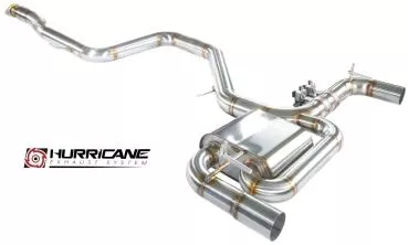 Hurricane Exhaust 3,5" Abgasanlage für Hyundai i30 N OPF, Performance OPF, Project C OPF 250-275PS V2